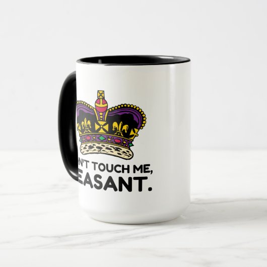 農夫をTouchしない マグカップ (正面左)