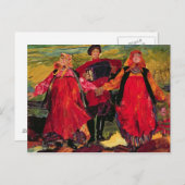 農夫ロシアのの歌 ポストカード (正面/裏面)