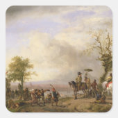 農夫結婚の スクエアシール (正面)