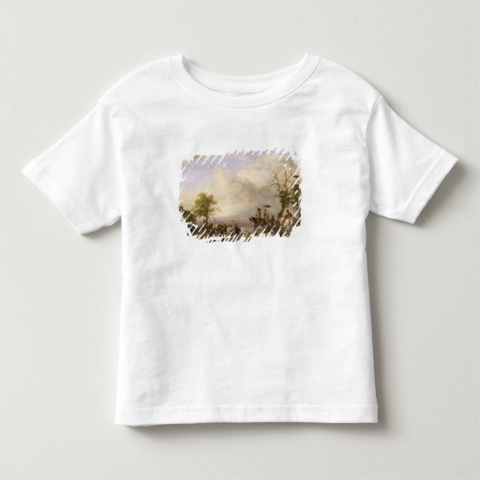 農夫結婚の トドラーTシャツ (正面)