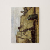 『農婦の掘る小屋』（のうふのほるこや、Peasant Woman Digging Cottage）b ジグソーパズル (縦)