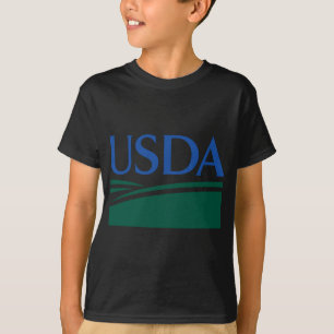 農学部USDAロゴ農業林 Tシャツ