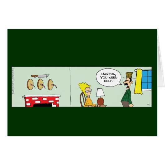 農家おもしろいの妻カード (正面横)