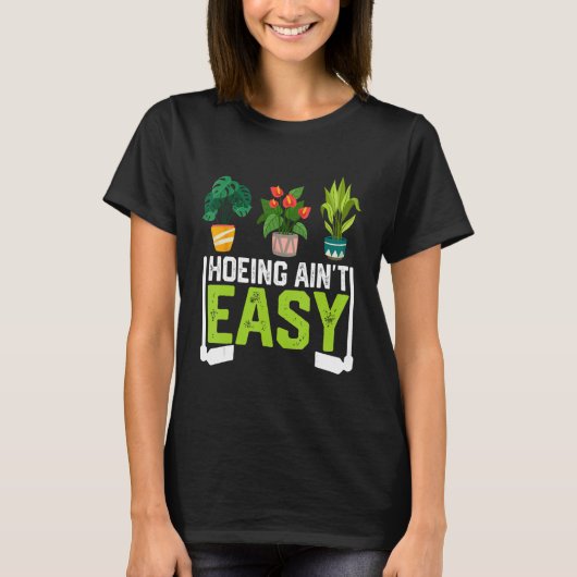 農家おもしろいホイアイン't簡単植物Ga Tシャツ (正面)