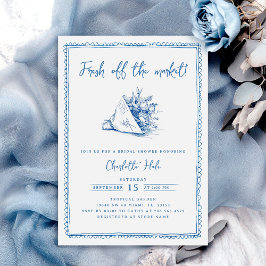 農家お洒落ブライダルシャワー招待 招待状