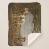 農家が畑で休む シェルパブランケット (正面)