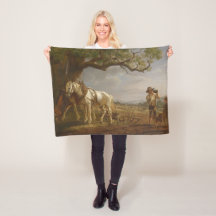 農家が畑で休む