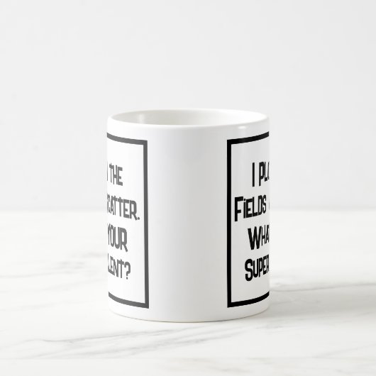 農家すごいの才能。コーヒーマグ コーヒーマグカップ (中央)