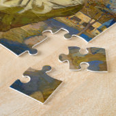 農家とカボチャby Newell Convers Wyeth ジグソーパズル (側面)