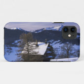 農家とリギ山とピラトゥス山、 Case-Mate iPhoneケース (裏面(横))