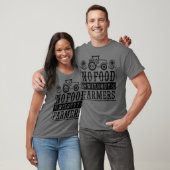 農家なしでは食料なし 農業 トラクター Tシャツ (ユニセックス)