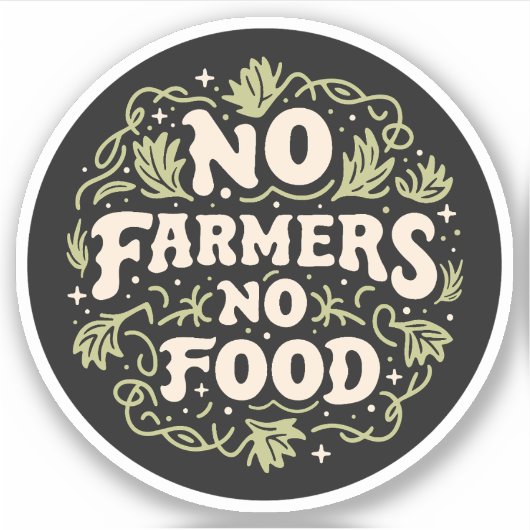 農家なし シール (正面)