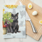 農家ねこ野菜 キッチンタオル (四つ折り)