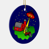 農家のエイリアンの外転 セラミックオーナメント (右)