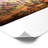 農家のホームハーベストポスター ポスター (角)