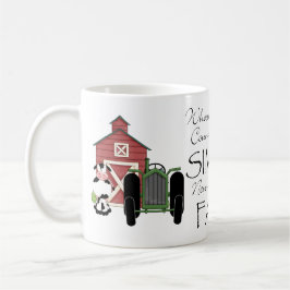 農家のマグ コーヒーマグカップ