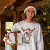 農家のロバのクリスマスストリートウェア Tシャツ
