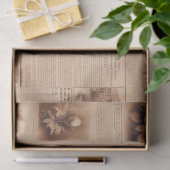 農家のヴィンテージ型デクページ紙 薄葉紙 (ギフト)