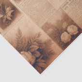 農家のヴィンテージ型デクページ紙 薄葉紙 (詳細)