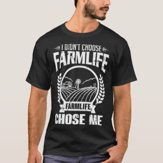 農家の人は私を白に選んだ Tシャツ