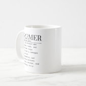 農家の人 コーヒーマグカップ (正面左)