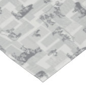 農家の動物パタモダンーン – グレー テーブルクロス (アングル)