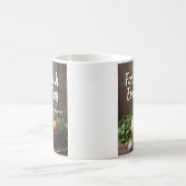 農家の卵のバスケットマグ コーヒーマグカップ (中央)