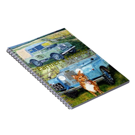 農家の友人のノートジャーナル ノートブック (右側)