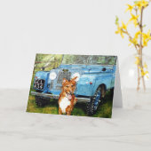 「農家の友人」 :空白のCard カード (黄色い花)