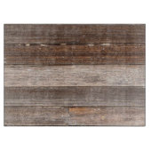 農家の古い風化した木造の外壁 カッティングボード (正面)