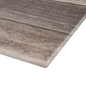 農家の古い風化した木造の外壁 カッティングボード (角)