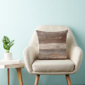 農家の古い風化した木造の外壁 クッション (椅子)