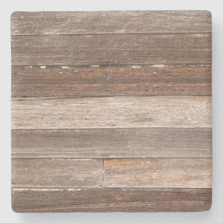 農家の古い風化した木造の外壁 ストーンコースター