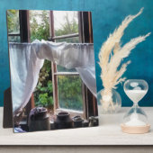 農家の台所の窓 フォトプラーク (側面)