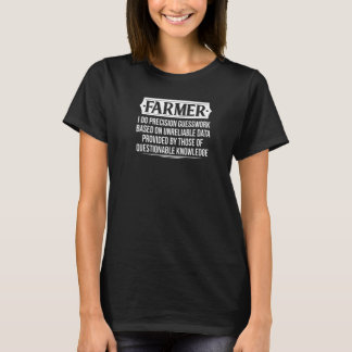 農家の名詞の定義の納屋の収穫の農業バ Tシャツ