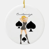 農家の妻クイーンスペードサンダー_コーブ セラミックオーナメント (裏面)