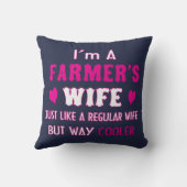 農家の妻 クッション (裏面)