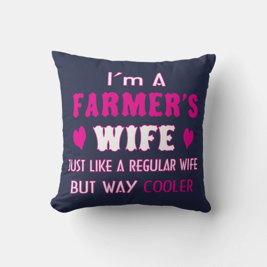 農家の妻 クッション (正面)