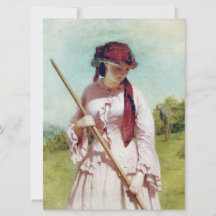 農家の娘(農村美しい)