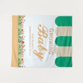 農家の市場ベビーシャワー - 性別問わず タペストリー (正面(横))