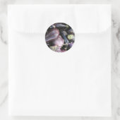 農家の市場選択紫のナス ラウンドシール (バッグ)