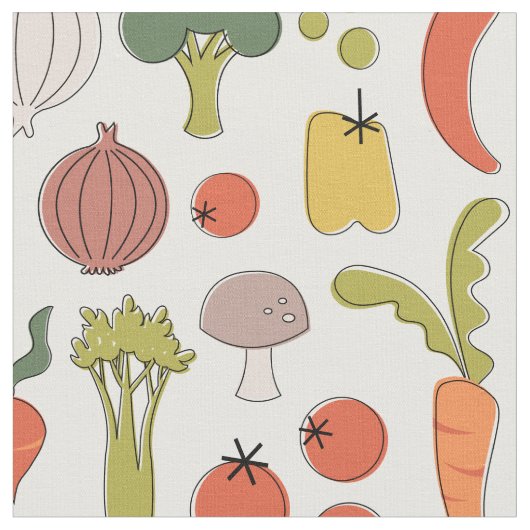 農家の市場 ファブリック (クローズアップ)