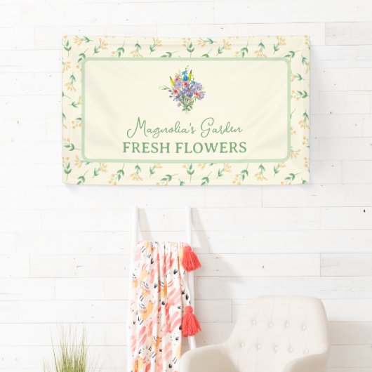 農家の市場 フラワーセラー カスタム 横断幕 (インサイチュ)