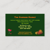 農家の市場 名刺 (裏面)