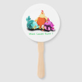 農家の手扇鶏ハッチ待ち卵 ハンドファン (正面)