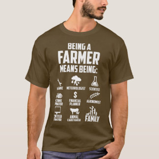 農家の手段 Tシャツ