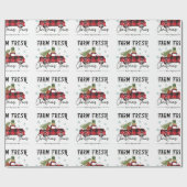 農家の新木クリスマス ラッピングペーパー (フラット)