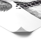 農家の犬ひまわり保育園プリント | 犬プリント ポスター (角)