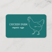 農家の生卵チキン 名刺 (正面)