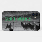 農家の生活、牛一家 Case-Mate iPhoneケース (裏面(横))